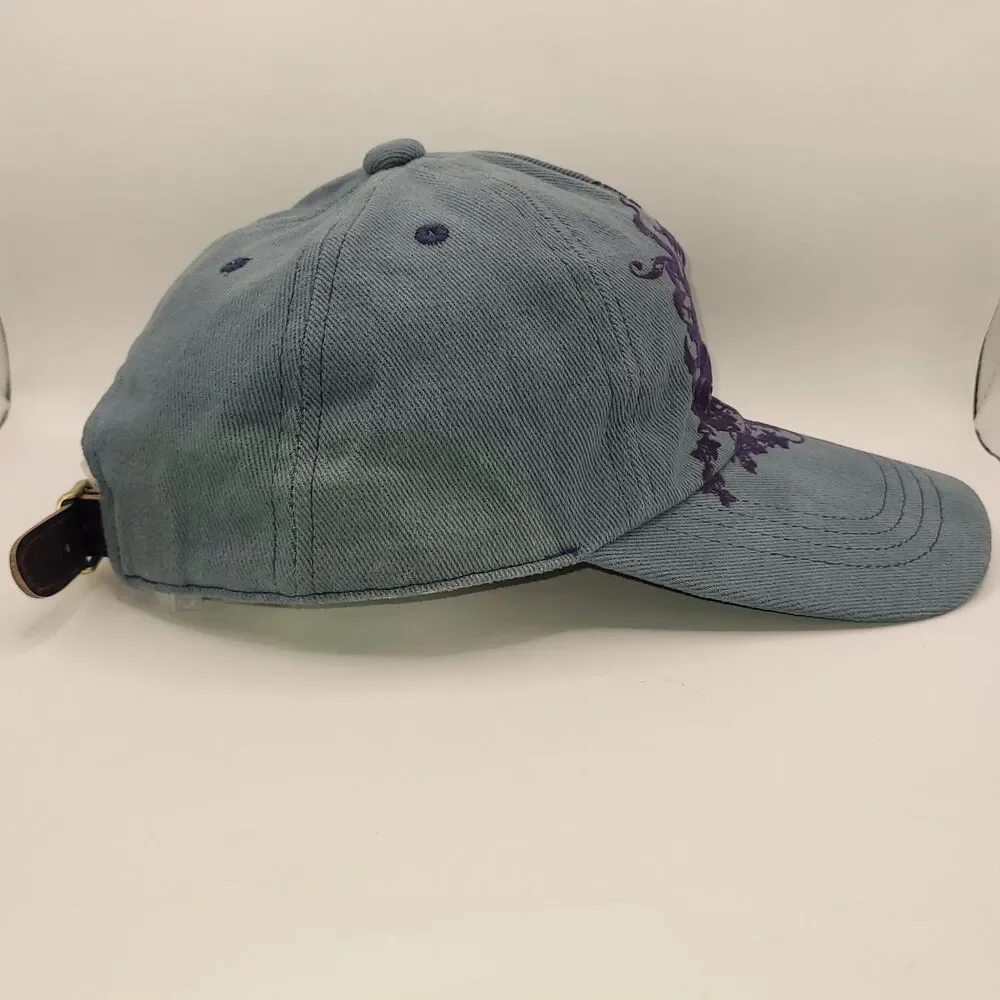 Jim Thompson Hat Cap Green Gray Embroidered Unisex Headband Wear GUC